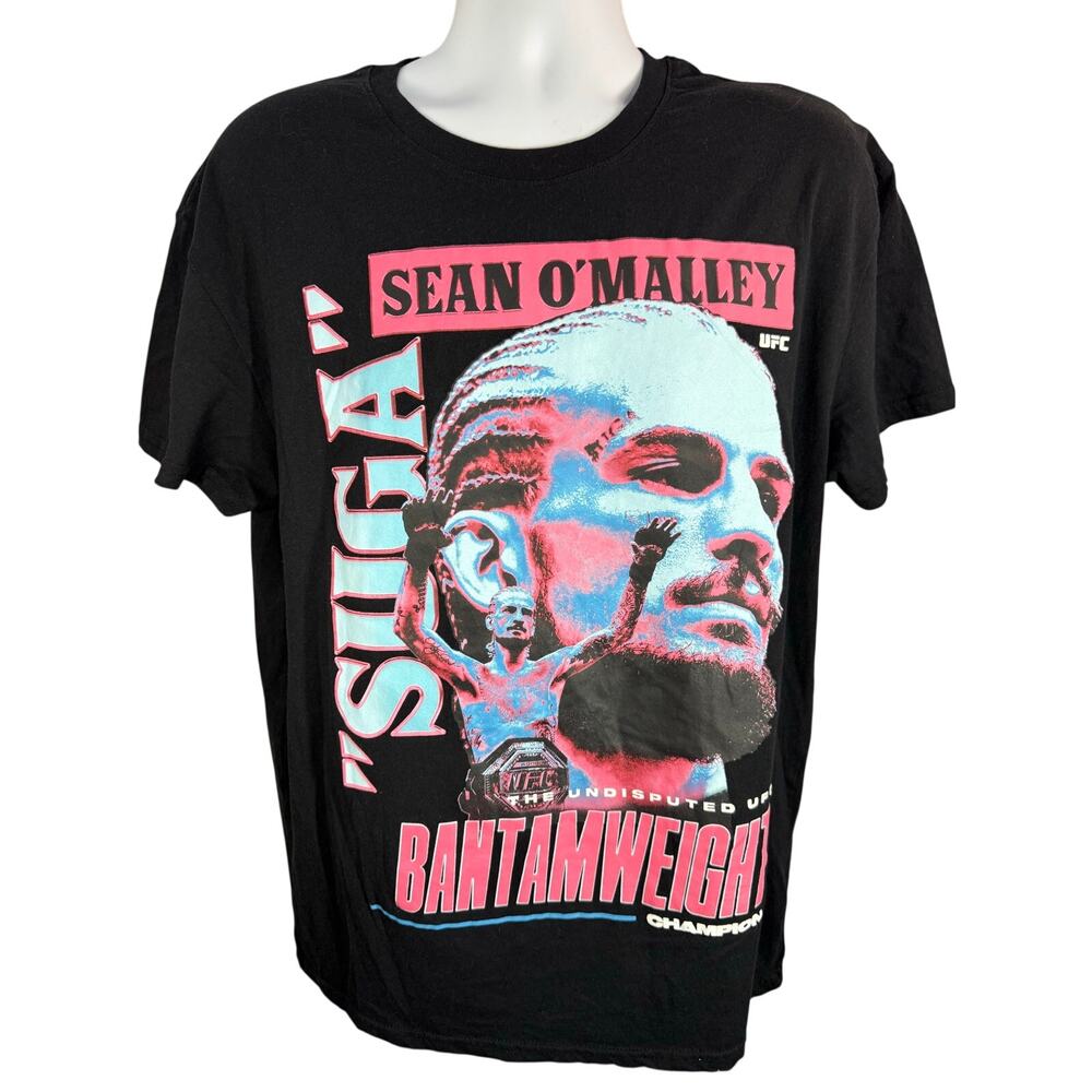 UFC Black Medium Shirt Suga Sean O'Malley Bantamweight Champion